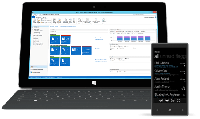 Connect people, processes and systems with Microsoft Dynamics NAV