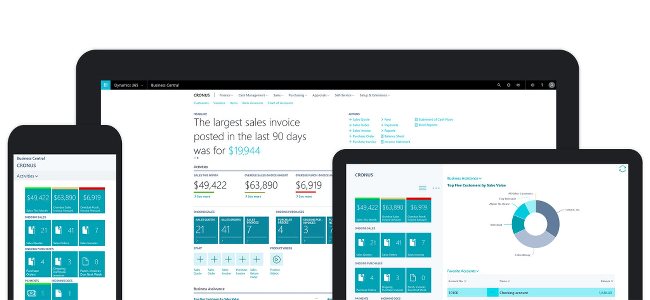 With Dynamics 365 Business Central, you get effective financial management